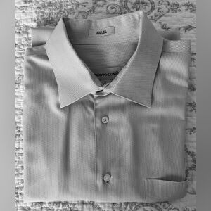 Pronto Uomo Gray Dress Shirt, 17🦋